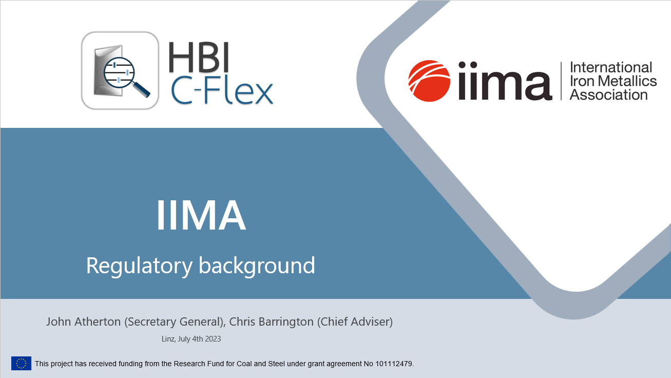 Click here to see the IIMA Regulatory Background presentation.