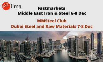 ​IIMA taking part in Dubai steel and raw materials conferences