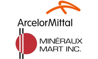 ArcelorMIttal Texas and Mineraux Mart logos to show joined IIMA
